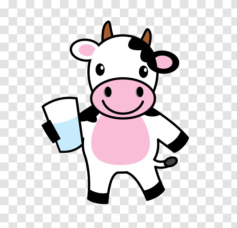 Cattle Cartoon Drawing Clip Art - Illustrator - Dairy Cow Transparent PNG