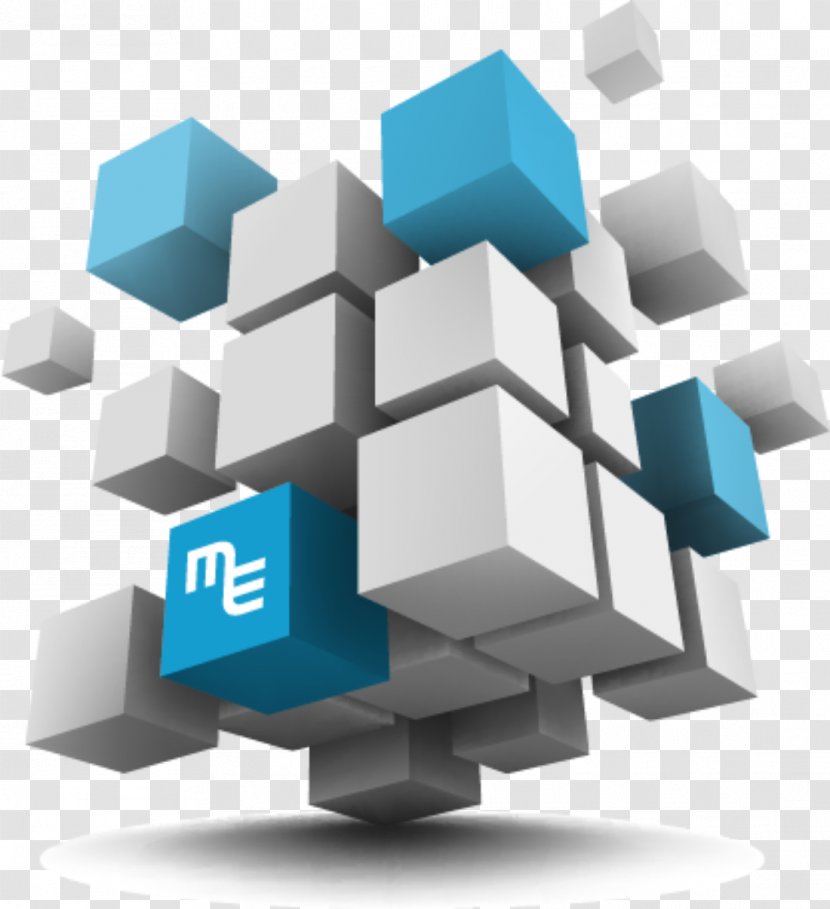 Cube 3D Computer Graphics Geometry - Photography Transparent PNG