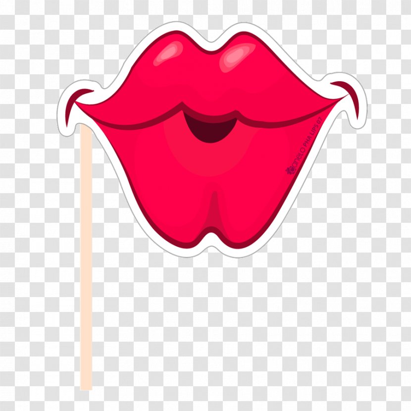Mouth Photo Booth Lip Photocall - PHOTO BOOTH Transparent PNG
