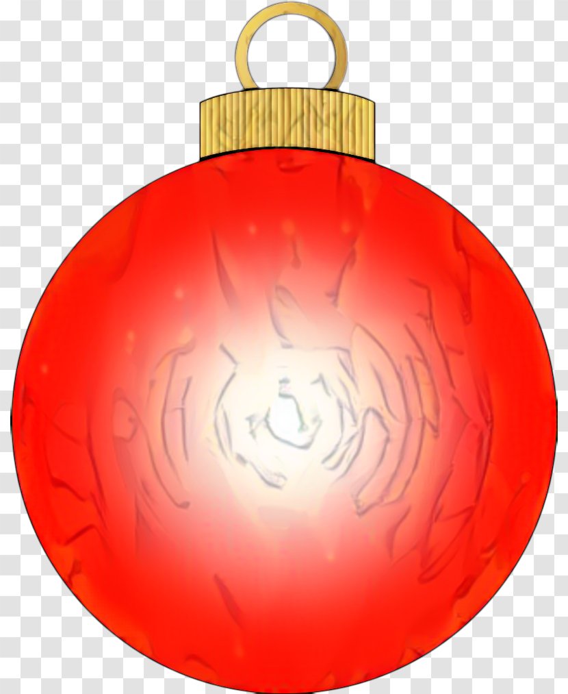 Red Christmas Ball - Holiday Ornament - Interior Design Transparent PNG