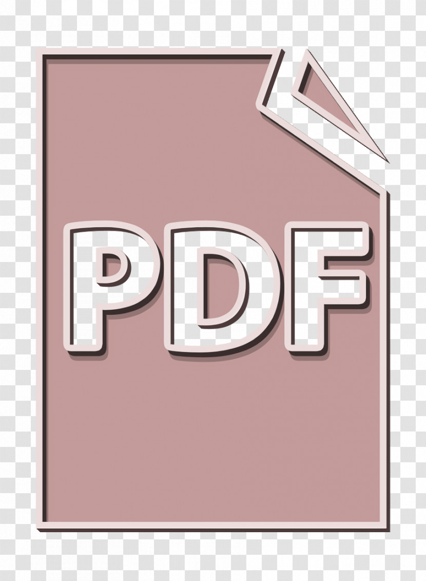 Pdf Icon Dashboard Icon PDF File Symbol Icon Transparent PNG