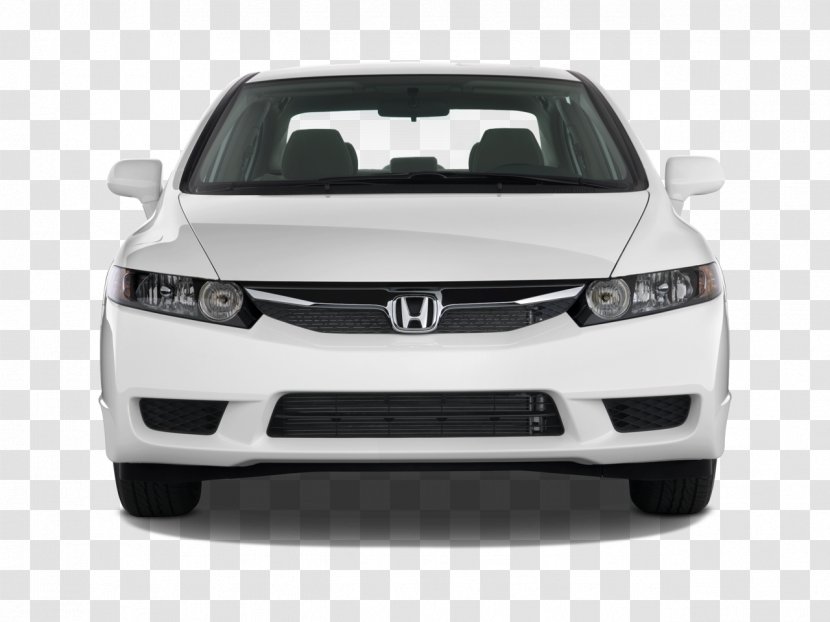 2010 Honda Civic GX Hybrid Car - Hood Transparent PNG