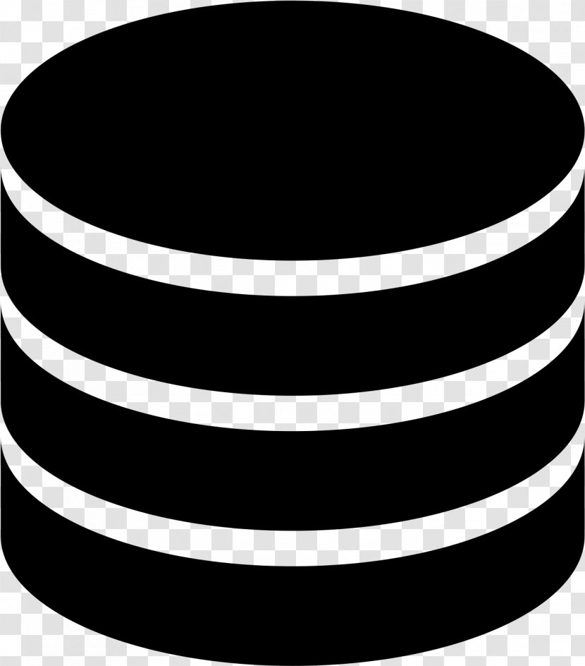 Cartoon Computer - Oval - Cylinder Blackandwhite Transparent PNG