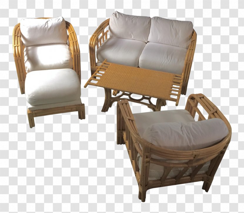 Club Chair Table Loveseat Couch - Rattan Furniture Transparent PNG