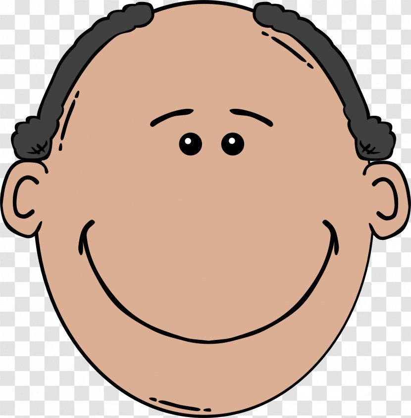 Cartoon Face Man Clip Art - Child - OLD MAN Transparent PNG