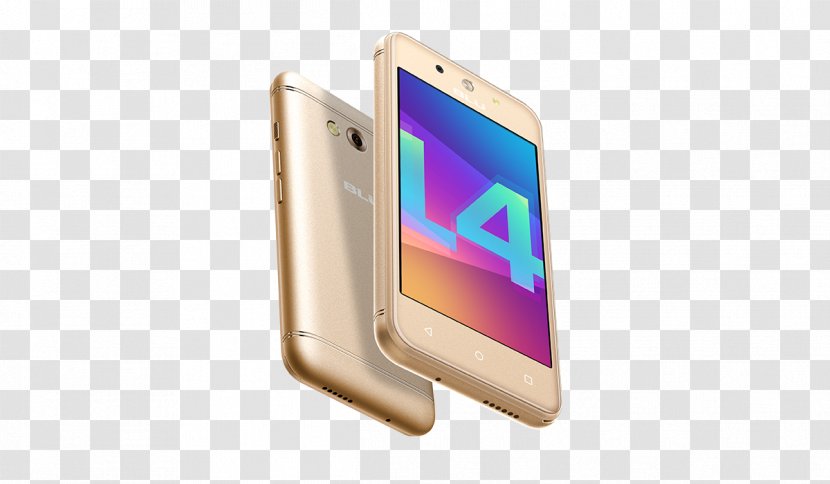 Smartphone Blu Dash L4 LTE D0050UU - Dual-SIM8 GBGoldUnlockedGSM Android Samsung Galaxy C5Smartphone Transparent PNG