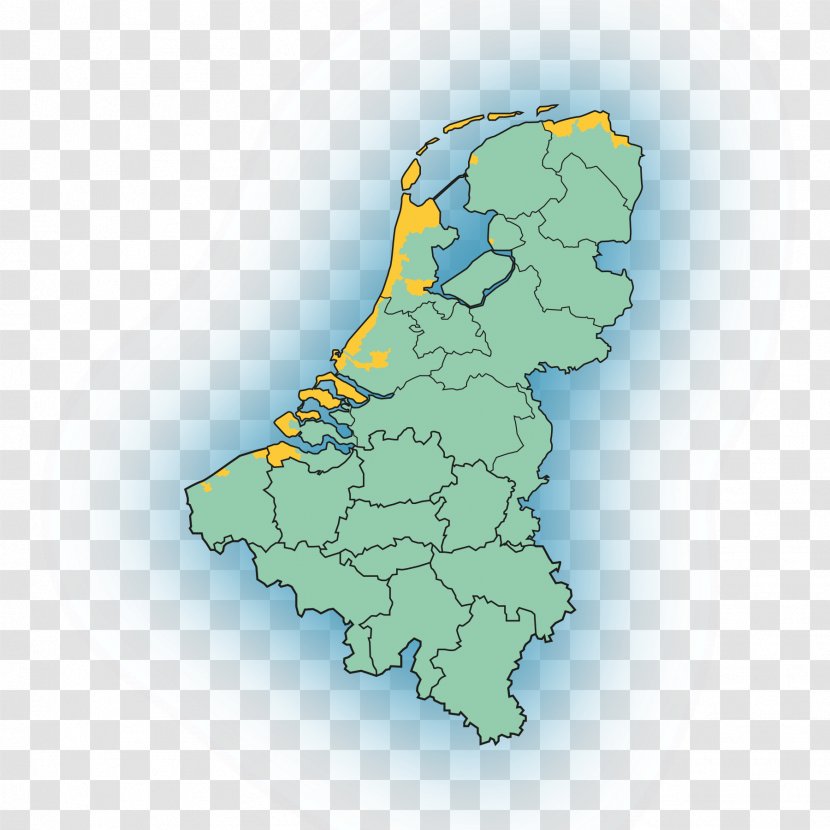 Flevoland Utrecht Map North Holland - Belgium Transparent PNG