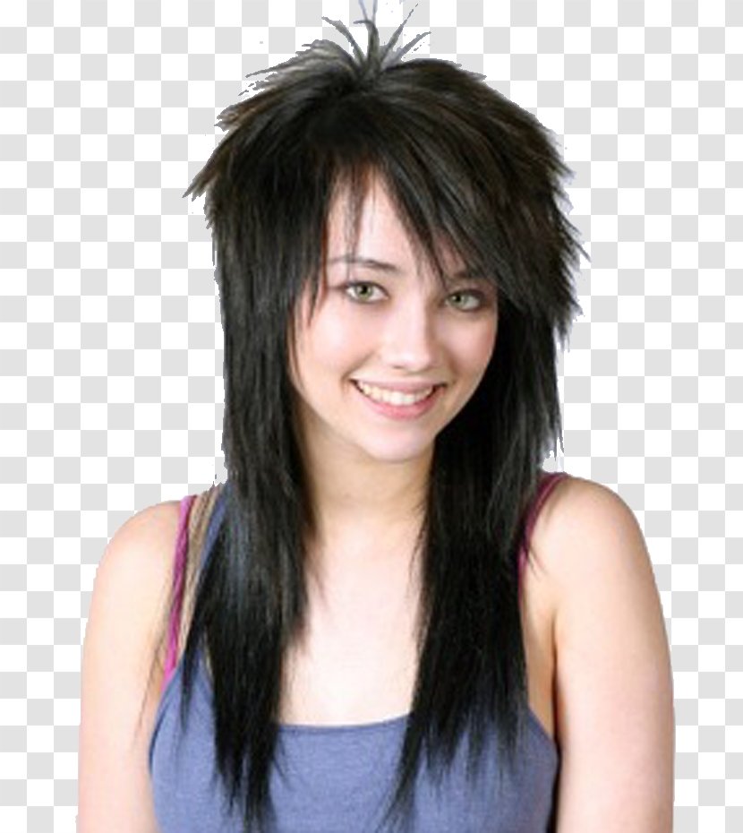 Corte De Cabello Hairstyle Fashion Long Hair - Face Transparent PNG