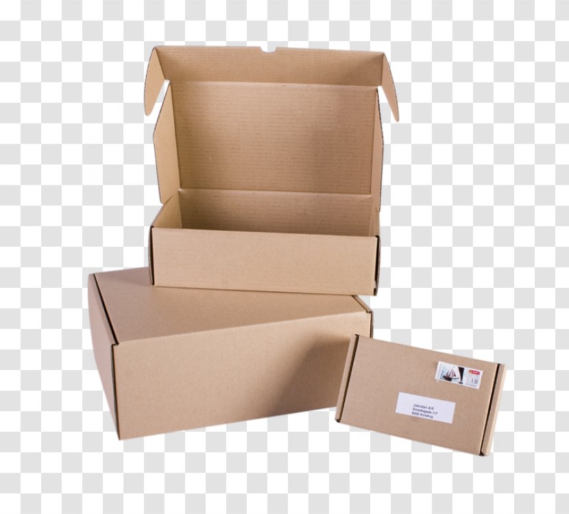 Box Paper Corrugated Fiberboard Packaging And Labeling Carton - Warehouse - Braun Transparent PNG