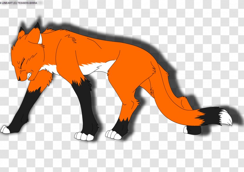 Red Fox Cat Snout Clip Art - Wildlife Transparent PNG