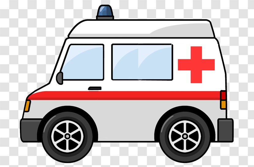 Clip Art Ambulance Fire Engine Emergency Vehicle - Compact Van Transparent PNG
