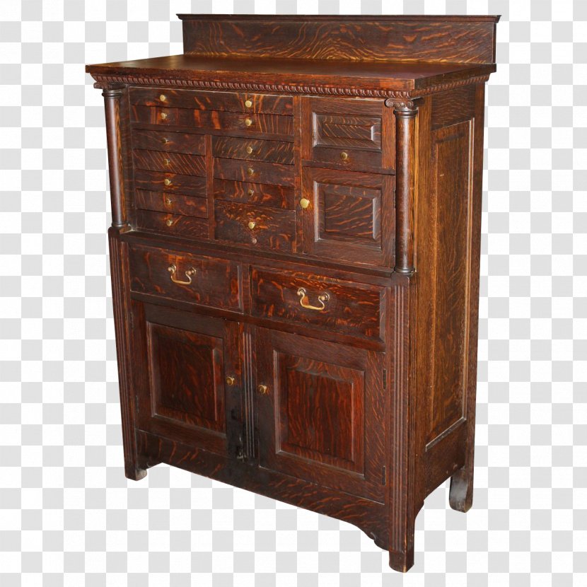 Antique Furniture Bedside Tables Cabinetry - End Table Transparent PNG