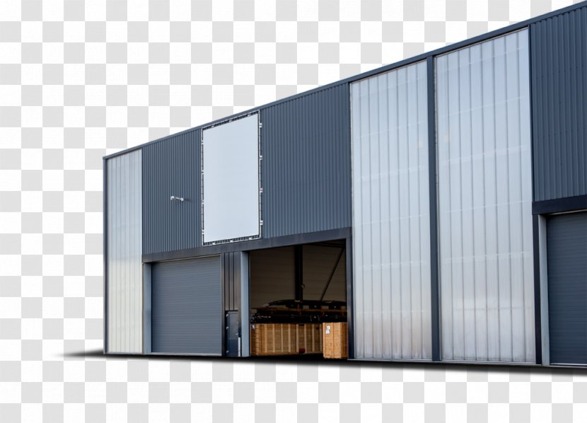 Window Architecture Facade Shipping Container Commercial Building - Property Transparent PNG