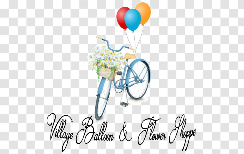 LDS General Conference (April 2017) Bicycle Flower Clip Art - Balloon Transparent PNG