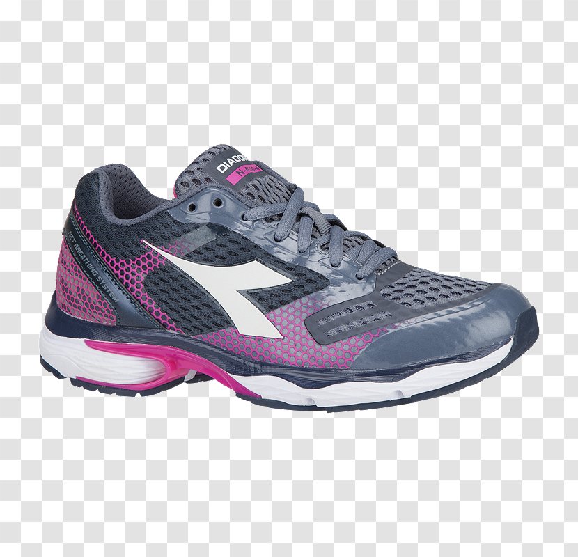 Sports Shoes Diadora Women's N6100-4 Running ASICS - Purple - Colorful For Women Transparent PNG