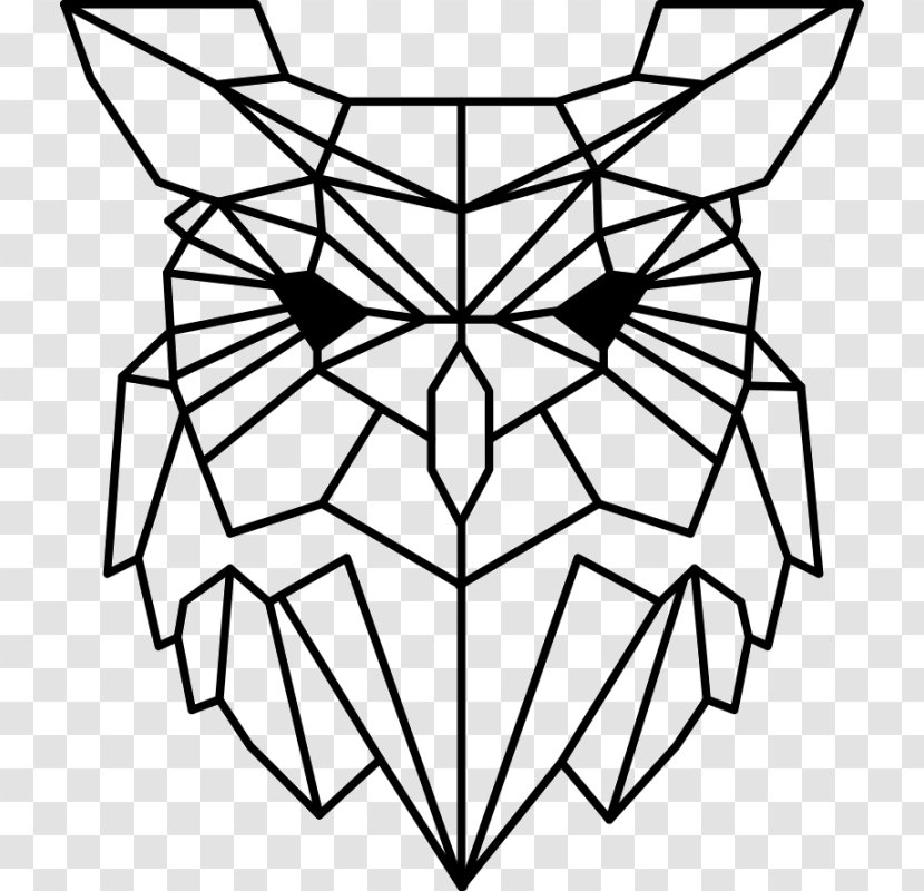 Owl Vector Graphics Clip Art Geometry Image - Triangle Transparent PNG