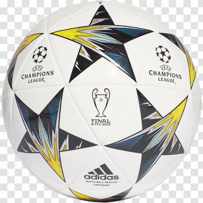2018 UEFA Champions League Final Adidas Finale Ball - White Transparent PNG