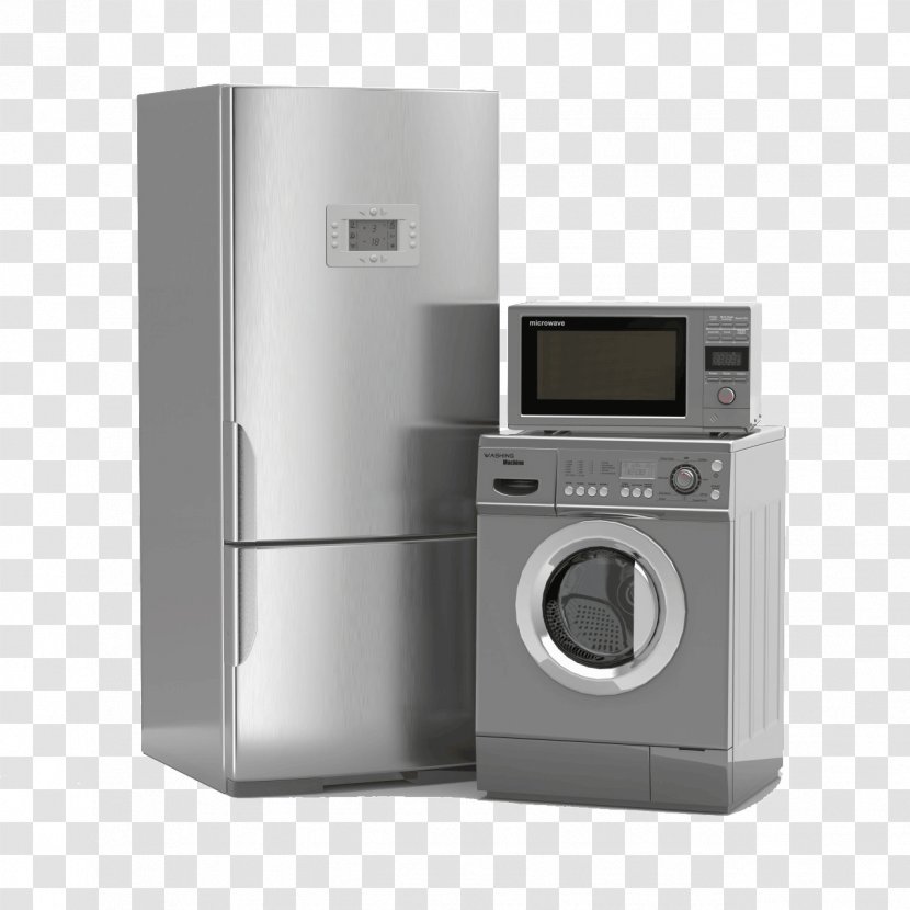Home Appliance Washing Machines Refrigerator Clothes Dryer Major - Cooking Ranges - Microwave Transparent PNG