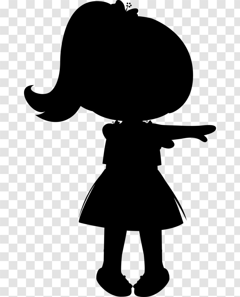 Clip Art Character Silhouette Fiction Black M - Fictional Transparent PNG