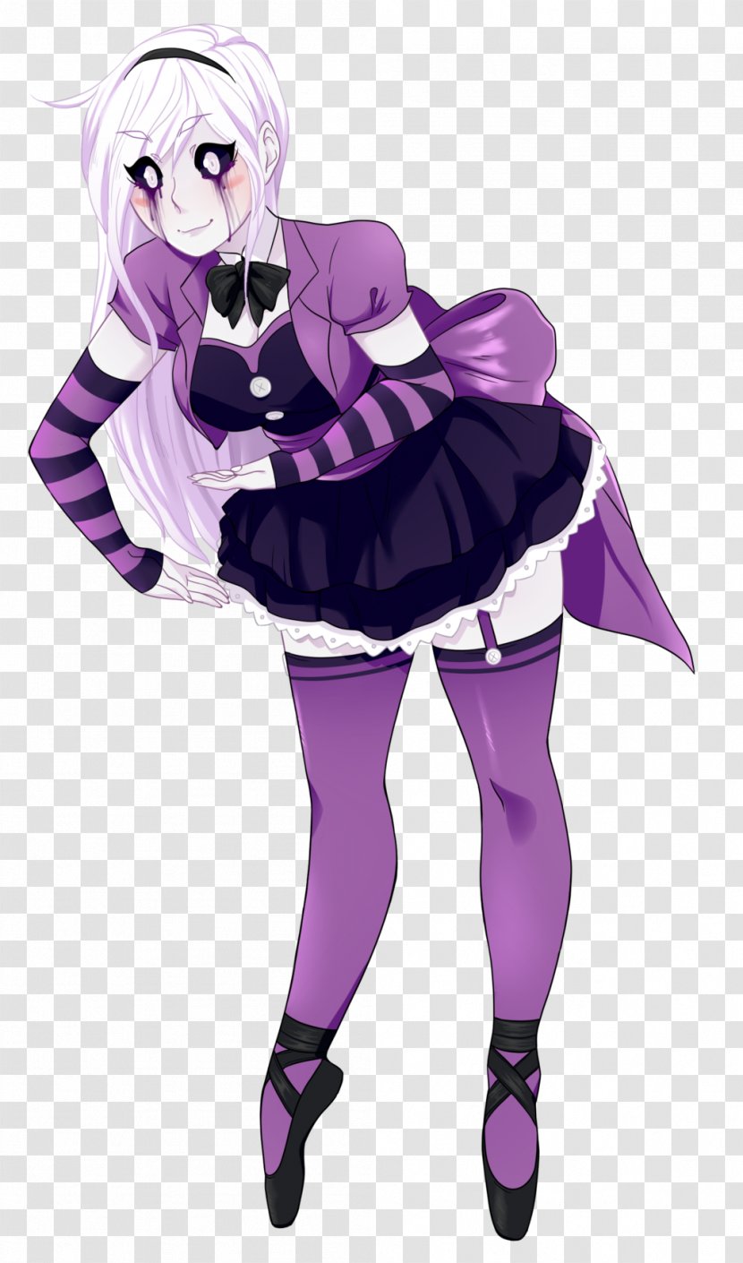 Five Nights At Freddy's 2 4 Freddy's: Sister Location Drawing Marionette - Silhouette - Watercolor Transparent PNG