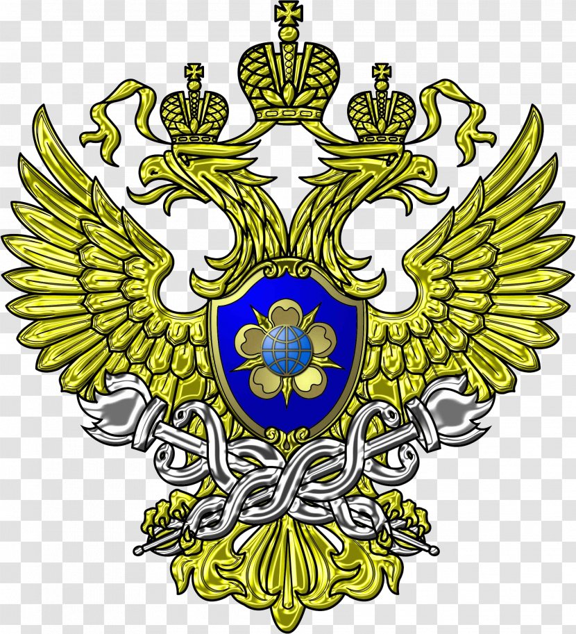 Rosfinmonitoring Russian Empire Coat Of Arms Russia Double-headed Eagle - Flag - Flora Transparent PNG