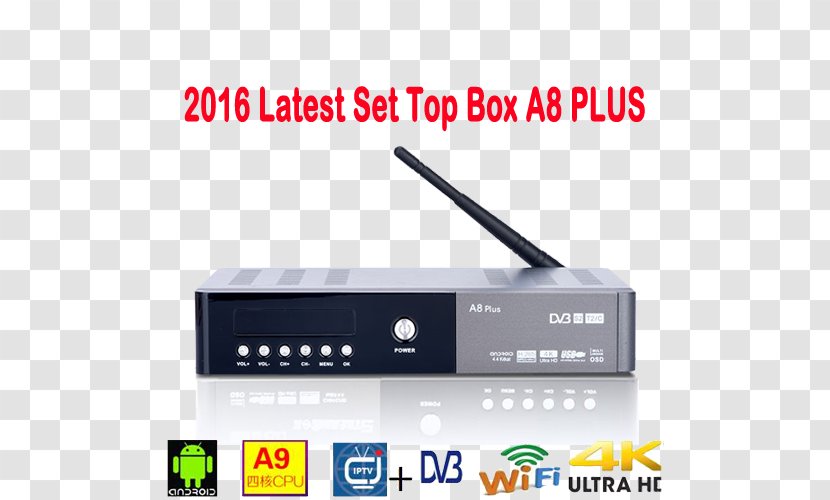 High Efficiency Video Coding Digital Broadcasting Television DVB-T2 - Wireless Access Point - Android Tv Iptv Transparent PNG