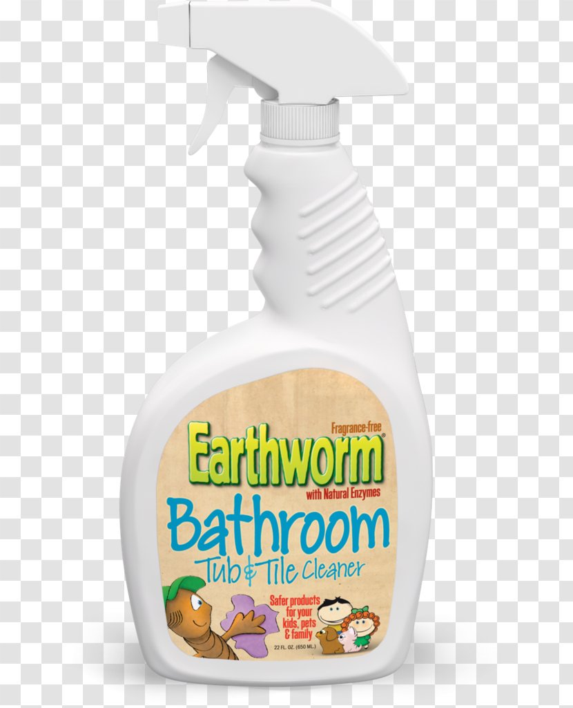Tile Cleaning Bathtub Toilet Cleaner - Bathroom - Earth Worm Transparent PNG