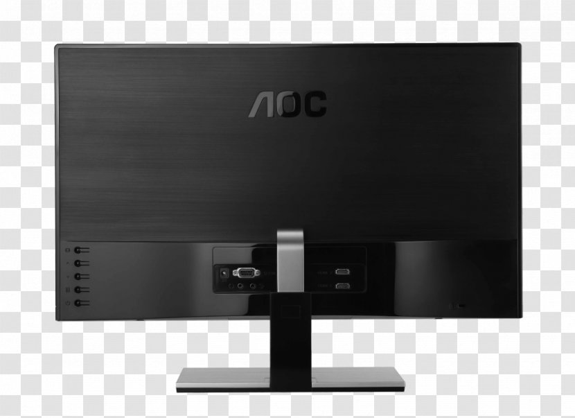 Computer Monitors IPS Panel LED-backlit LCD 1080p AOC I2267FW - Output Device - Contrast Ratio Transparent PNG
