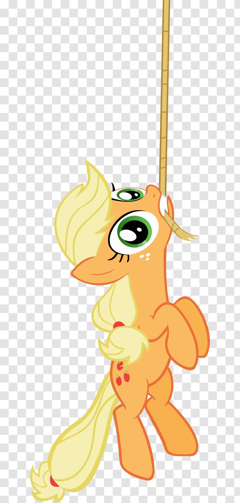 Applejack Rainbow Dash My Little Pony Rarity - Mythical Creature - Apple Vector Transparent PNG