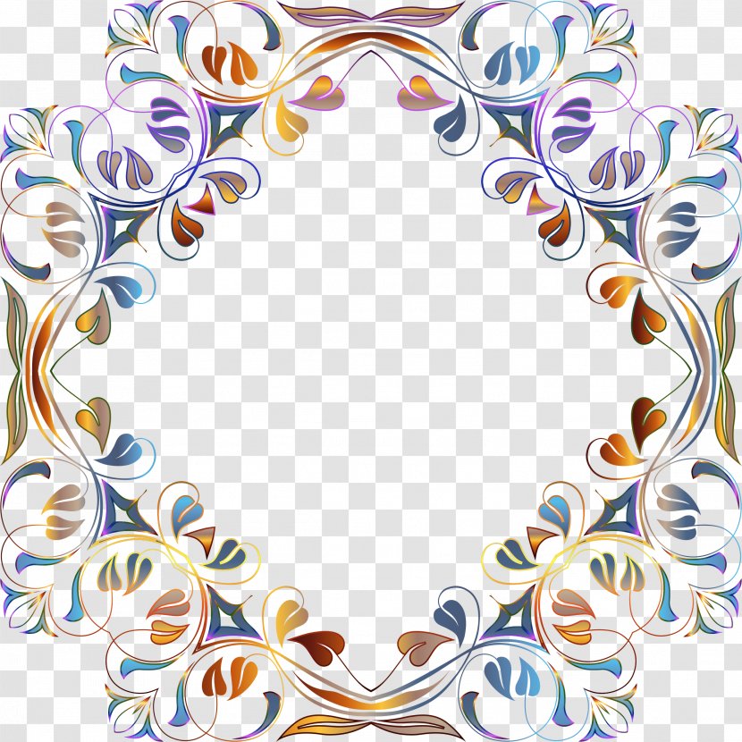 Flower Picture Frames Floral Design Clip Art - Petal - Frame Transparent PNG
