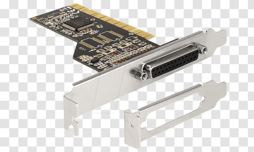 PCI Express Parallel Port Conventional Sound Cards & Audio Adapters Computer - Ieee 1394 - Low Profile Transparent PNG