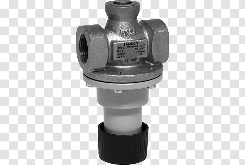 Pressure Regulator Valve Steam Engine - Pneumatics - Bronz Transparent PNG