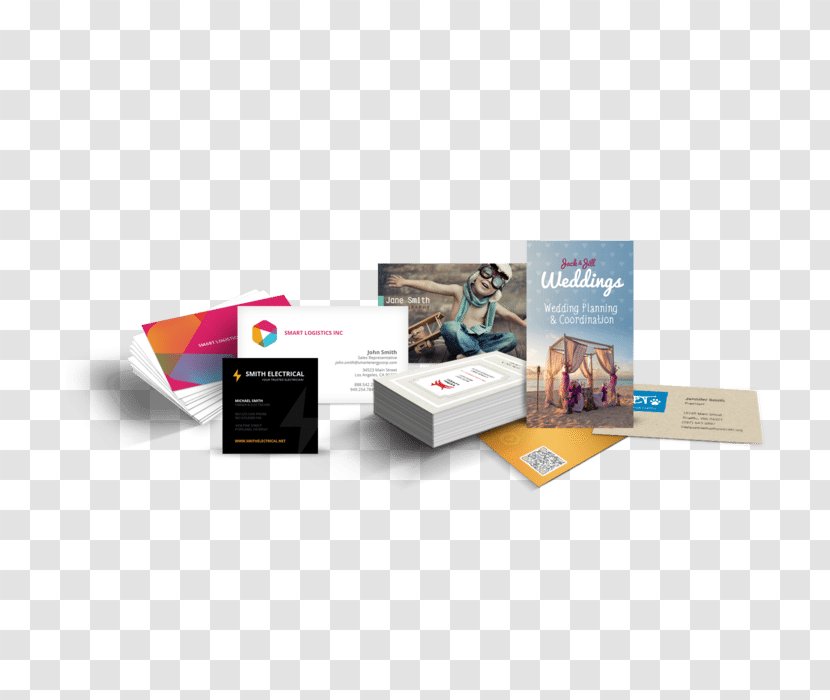 Paper Business Cards Printing Flyer Brochure - Brand Transparent PNG