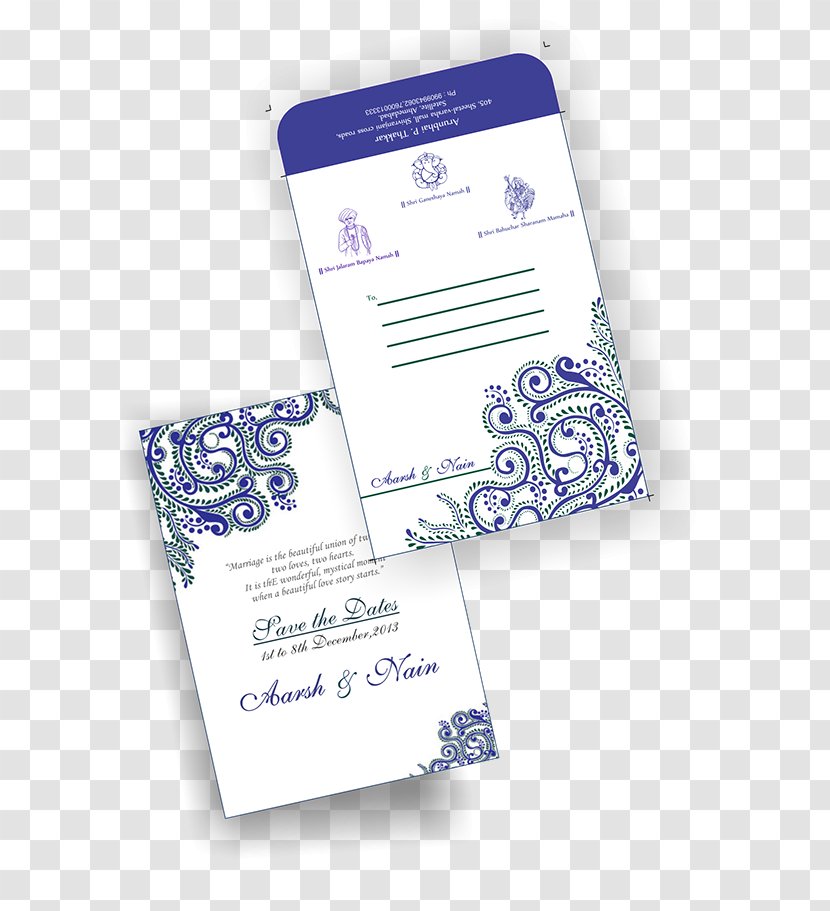 Wedding Invitation Art - Design Transparent PNG