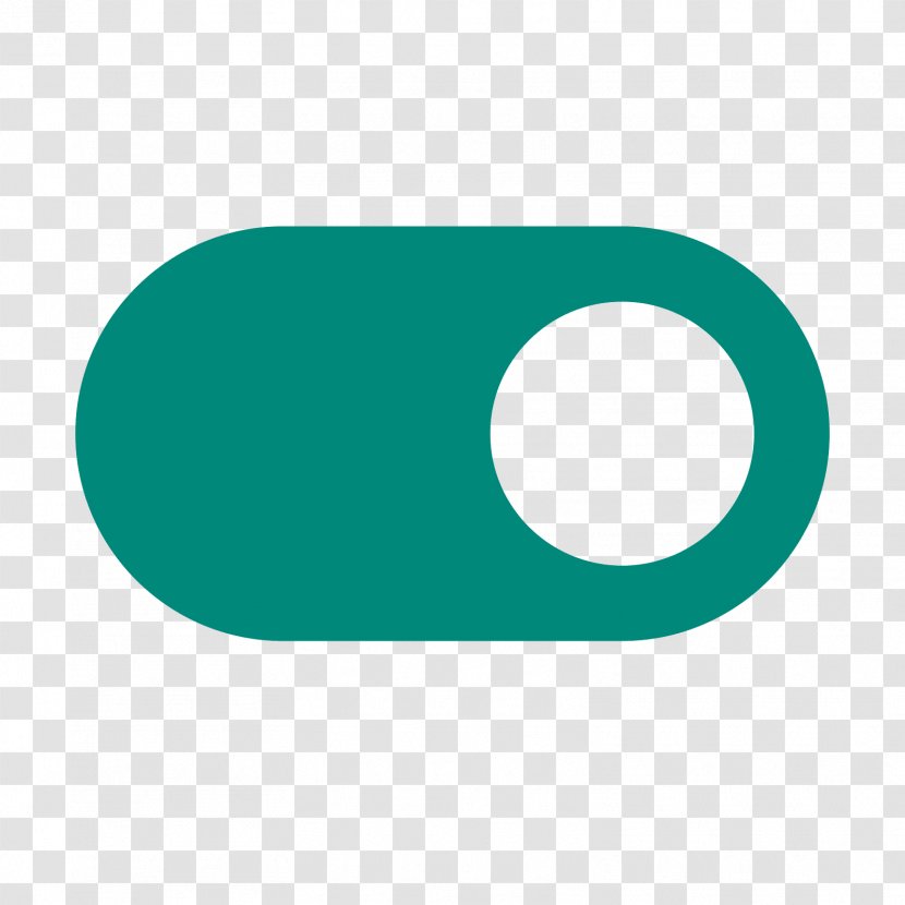 Green Teal Circle Oval - Turquoise - On Off Transparent PNG