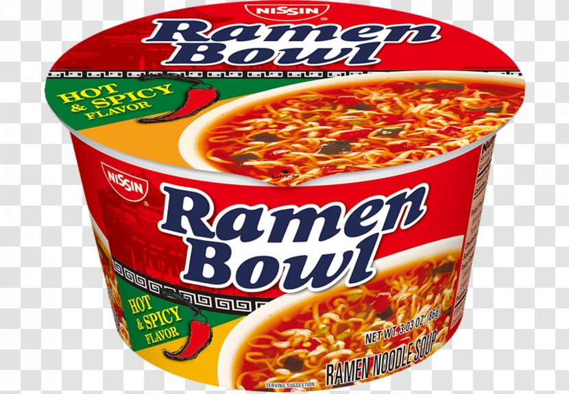 Ramen Instant Noodle Nissin Foods Bowl - Nongshim Transparent PNG