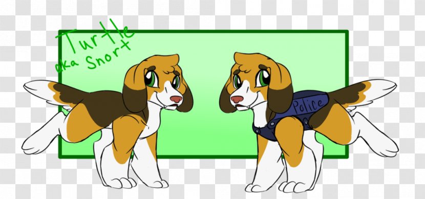 Beagle Puppy Dog Breed Search And Rescue Turtle - Snort Frame Transparent PNG