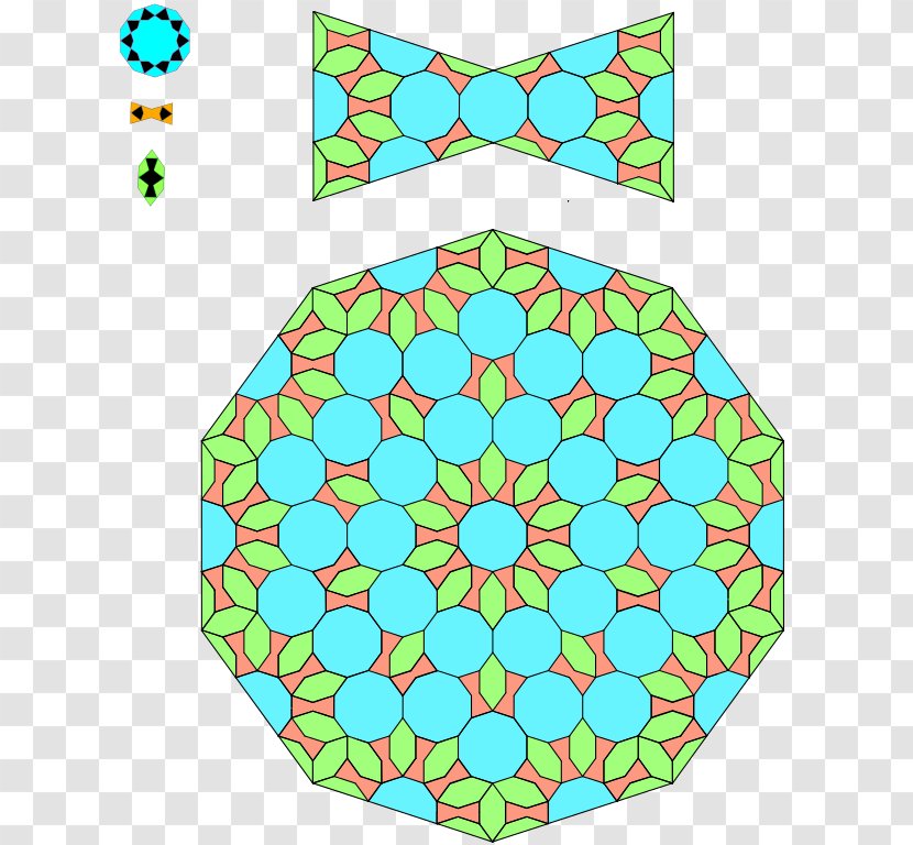 Darb-e Imam Girih Tiles Tessellation Islamic Geometric Patterns - Aqua Transparent PNG