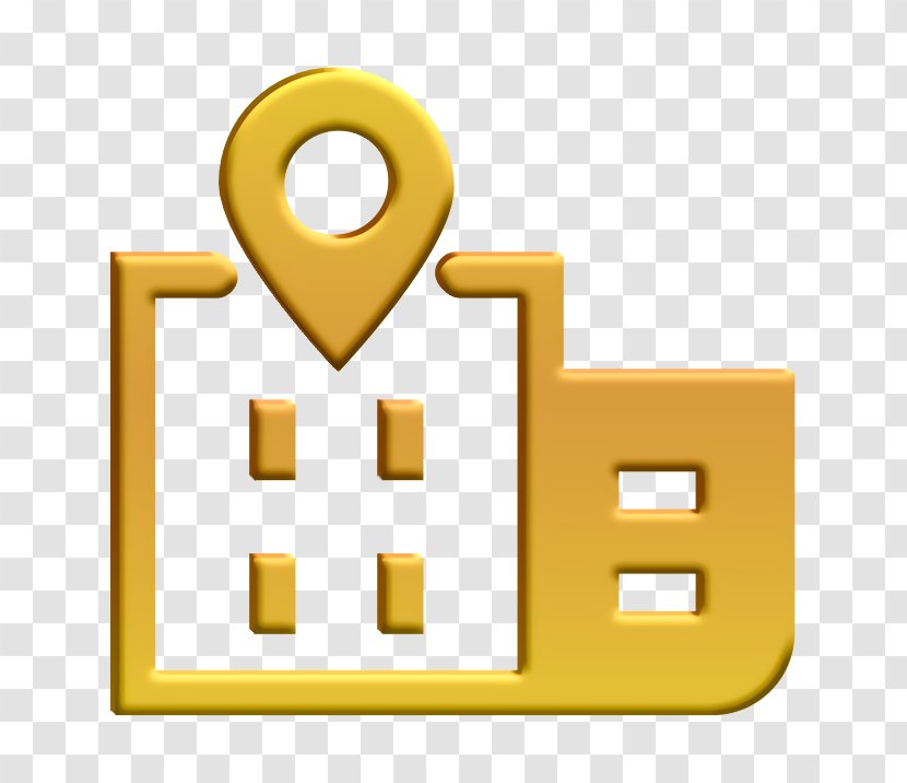 Bulding Icon Google Map Location - Navigation - Symbol Position Transparent PNG
