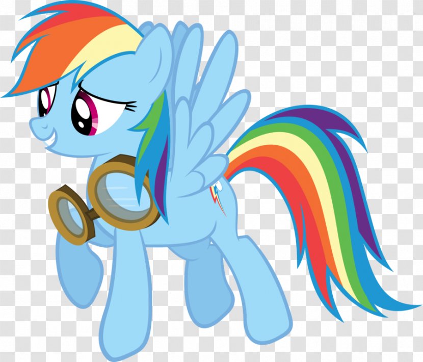 My Little Pony Rainbow Dash Horse - Cartoon Transparent PNG