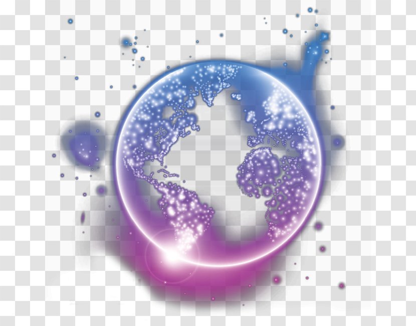 Halo Light Creativity Raster Graphics - Designer - Earth Effect Transparent PNG