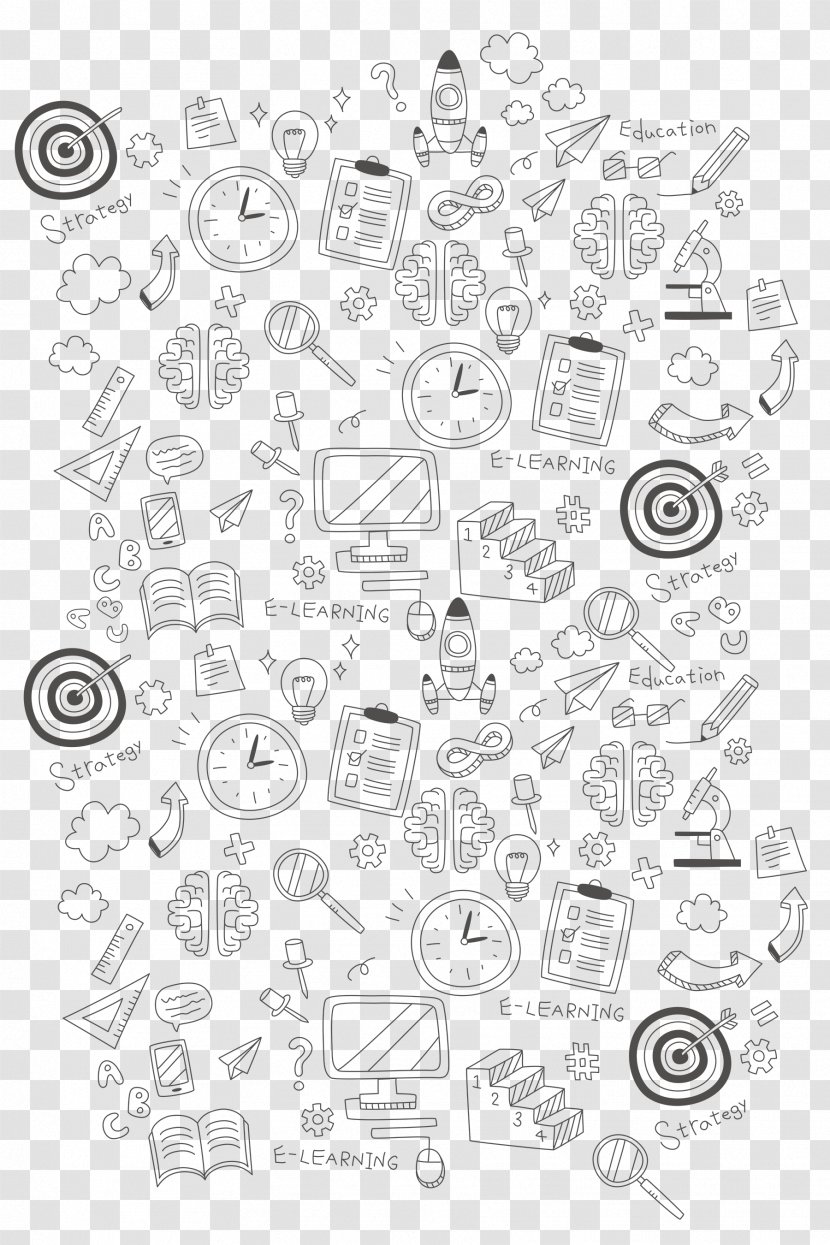 Element Clock Euclidean Vector - Addition - School Background Elements Of Each Collection Transparent PNG