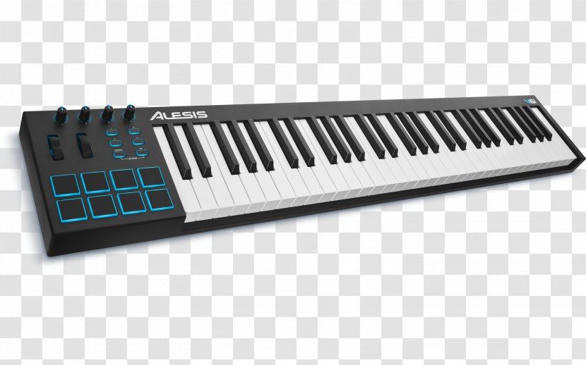MIDI Controllers Keyboard Musical Instruments Alesis Expression Transparent PNG
