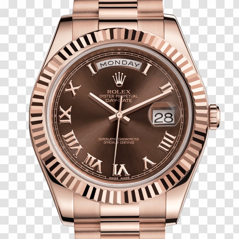 Rolex Day-Date Watch Jewellery Colored Gold Transparent PNG