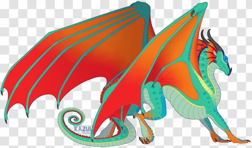 Dragon Wings Of Fire Drawing Pin - Organism Transparent PNG