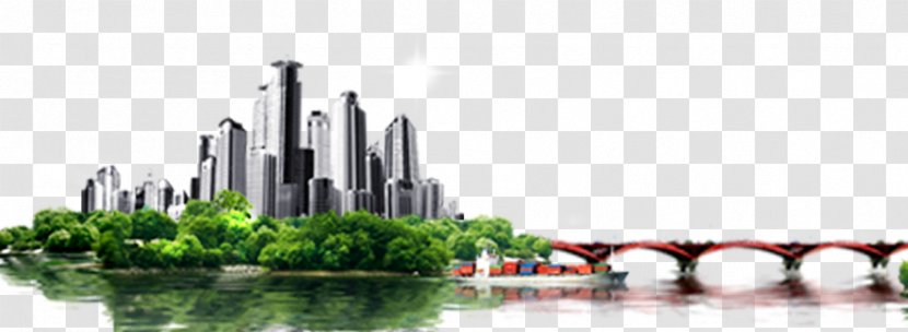 Wuxi Architecture Website - Lakeside Building Background Transparent PNG