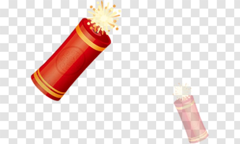 Firecracker Chinese New Year Fireworks Transparent PNG