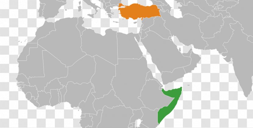 North Africa Central Blank Map World Transparent PNG