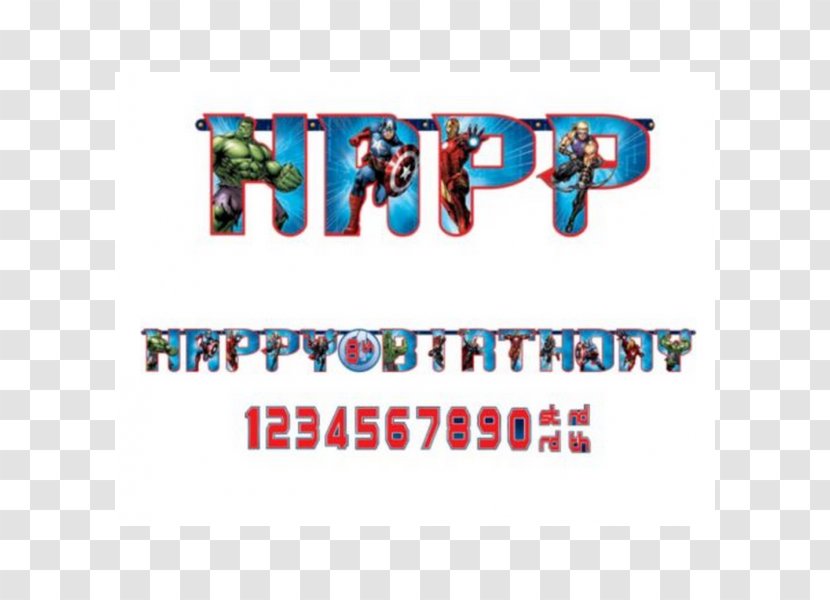 Hulk Thor Birthday Ultron Banner - Happy To You Transparent PNG