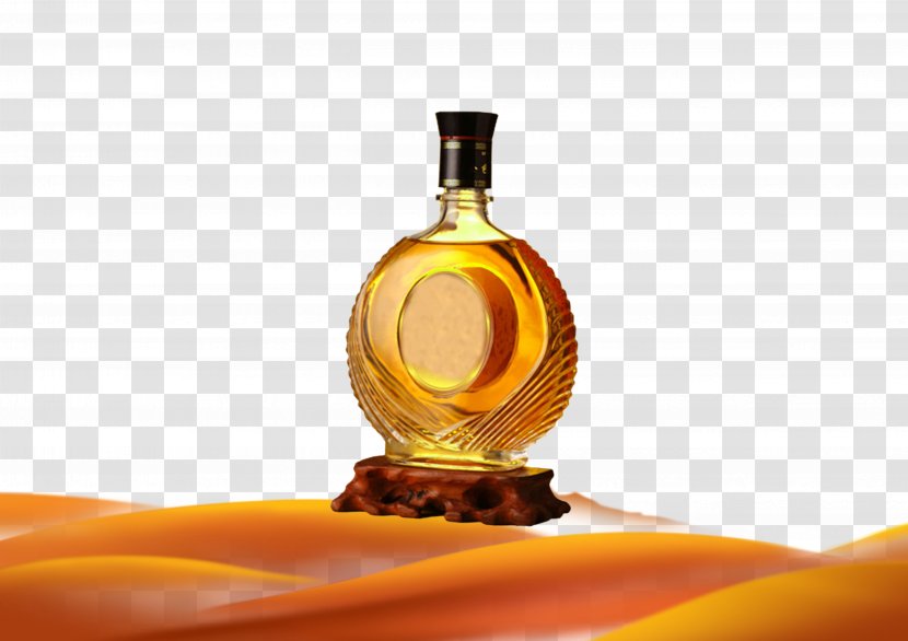 Whisky Liqueur Bottle - Material Transparent PNG